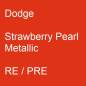 Preview: Dodge, Strawberry Pearl Metallic, RE / PRE.